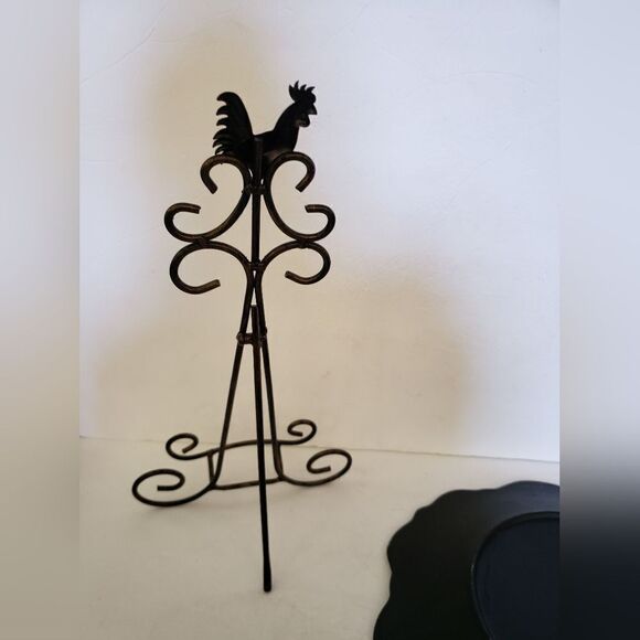 Rooster Plate & Rooster Plate Stand - Picture 5 of 10